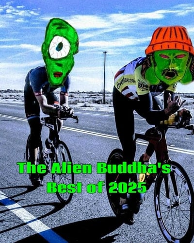 The Alien Buddha's Best of 2025: standard color print