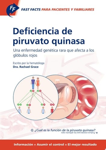 Fast Facts: Deficiencia de piruvato quinasa para pacientes y familiares Una enfermedad genética rara que afecta a los glóbulos rojos. Información + Asumir el control = El mejor resultado