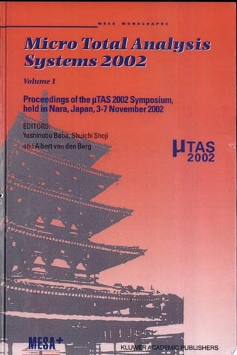 Micro Total Analysis Systems 2002