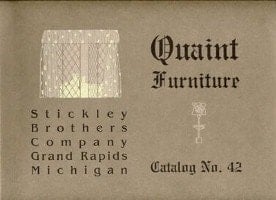Quaint Furniture Catalog No. 42