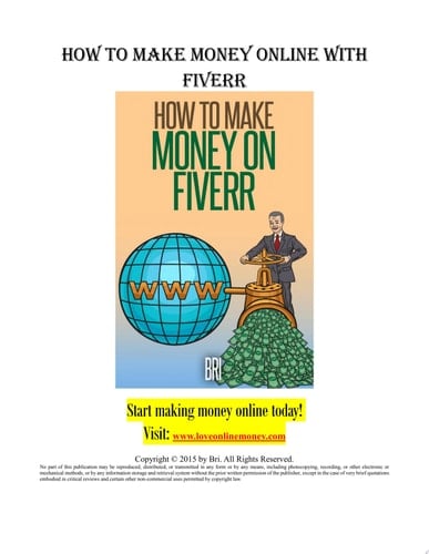 How to Make Money Online With Fiverr