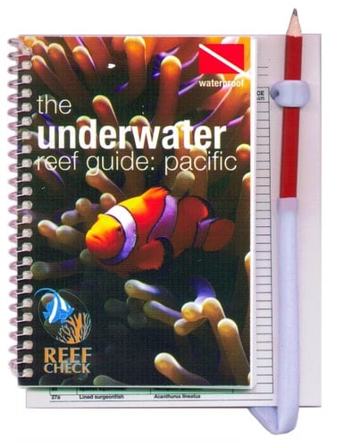 Indo-Pacific Underwater Reef Guide w/ Slate & Pencil