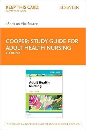 Study Guide for Adult Health Nursing - Elsevier eBook on VitalSource (Retail Access Card): Study Guide for Adult Health Nursing - Elsevier eBook on VitalSource (Retail Access Card)