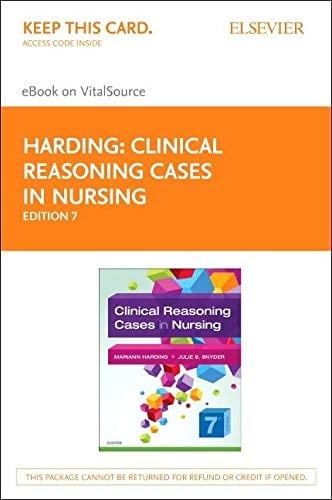 Clinical Reasoning Cases in Nursing - Elsevier eBook on VitalSource (Retail Access Card)