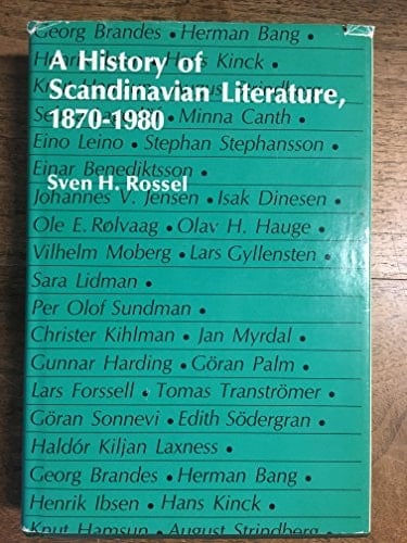 A History of Scandinavian Literature, 1870-1980