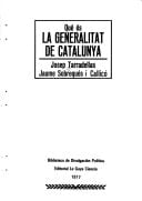 Qué és la Generalitat de Catalunya (Biblioteca de divulgación política) (Catalan Edition)