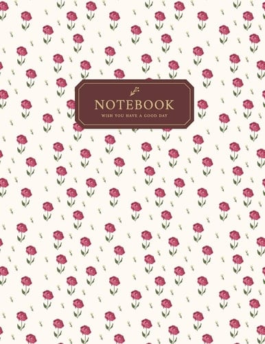 Notebook 100 Lined Journal Pages, Diary, 8. 5 X 11 Large Composition Notebook Matte Finish Paperback