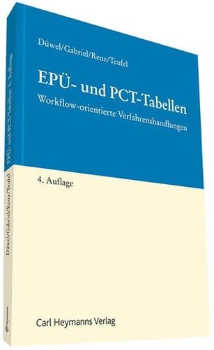 EPÜ- und PCT-Tabellen