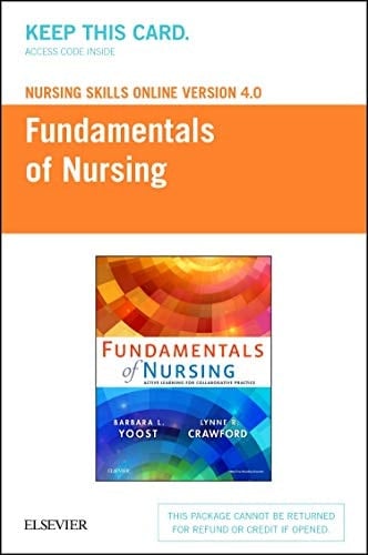 Nursing Skills Online Version 4.0 for Fundamentals of Nursing Access Card