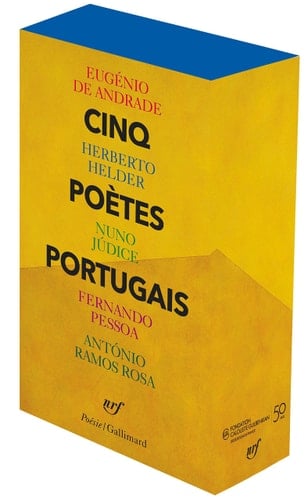 Cinq poètes portugais Coffret 5 volumes : Matière solaire ; Le poème continu ; Un chant dans l'épaisseur du temps ; Le Gardeur de troupeaux ; Le cycle du cheval