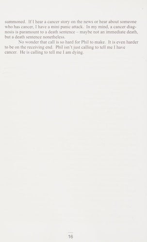 But I Just Grew Out My Bangs! A Cancer Tale