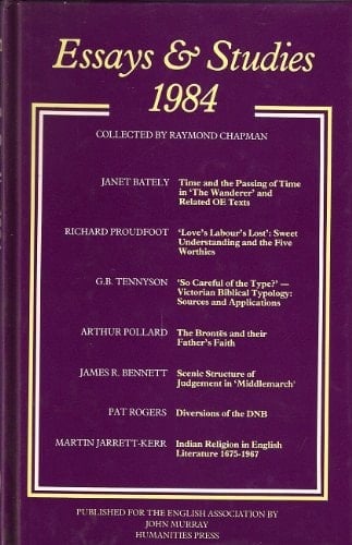 Essays & Studies 1984