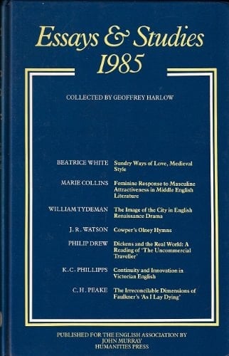 Essays & Studies, 1985