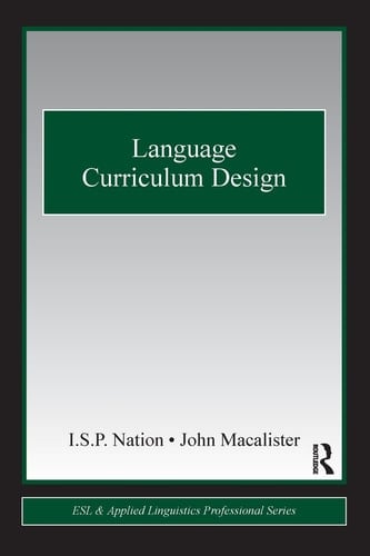 Language Curriculum Design