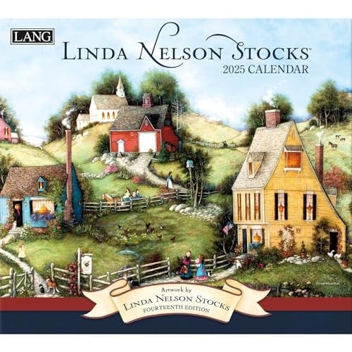 Linda Nelson Stocks 2025 Wall Calendar