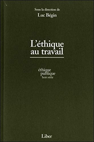 L'éthique au travail