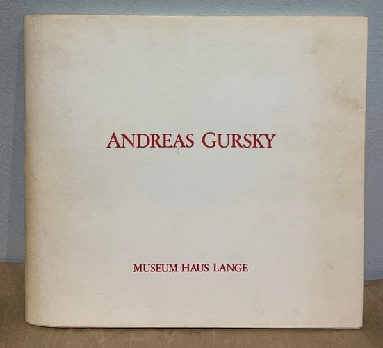 Andreas Gursky Museum Haus Lange, 5.11 bis 17.12.1989