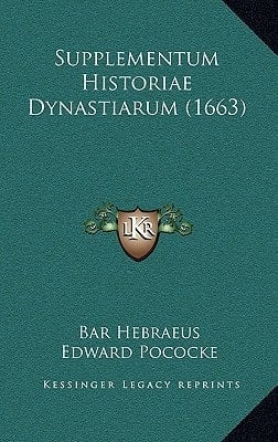 Supplementum Historiae Dynastiarum (1663) (Latin Edition)