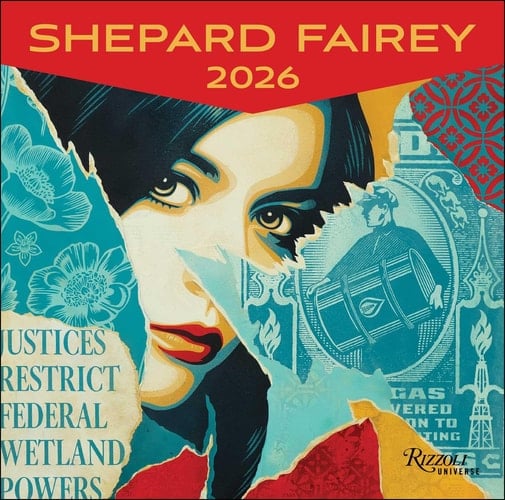 Shepard Fairey 2026 Wall Calendar