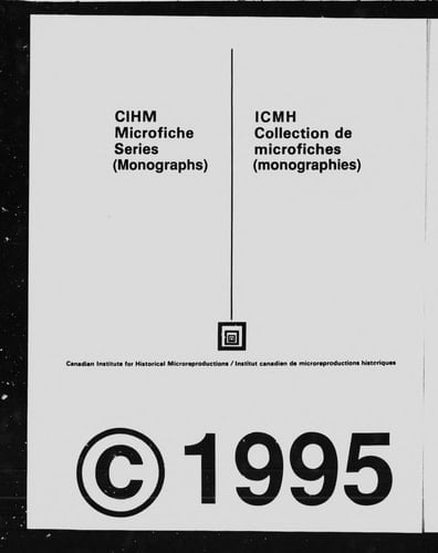 Notes by the way: Montreal to Winnipeg via Ottawa River Valley, Ottawa, Toronto, Muskoka, Capreol, Lake Superior, Port Arthur, Fort William.