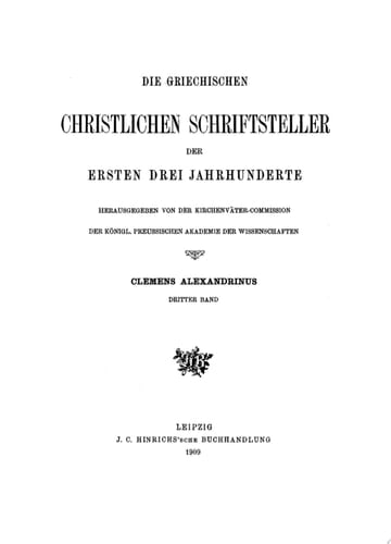 Stromata. Buch VII und VIII