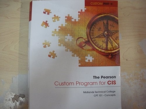 The Pearson Custom Program for CIS.