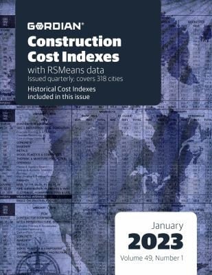 CONSTRUCTION COST INDEXES WITH RSMEANS DATA January 2023