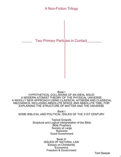 A Non-Fiction Trilogy