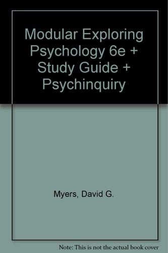 Mod Exp Psych 6e P&sm&psyinq