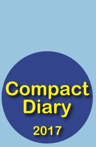 2017 Compact Diary - Blue