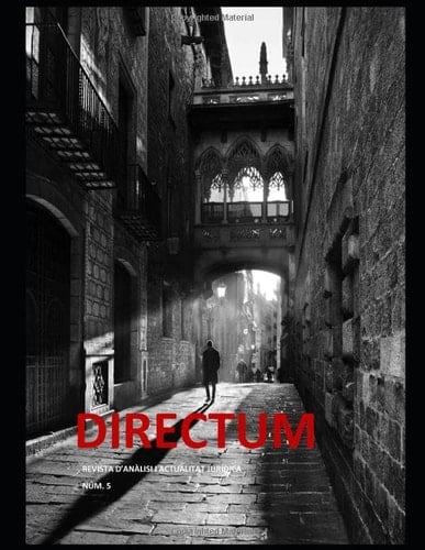 DIRECTUM núm. 5: Revista d'anàlisi i actualitat jurídica (Catalan Edition)