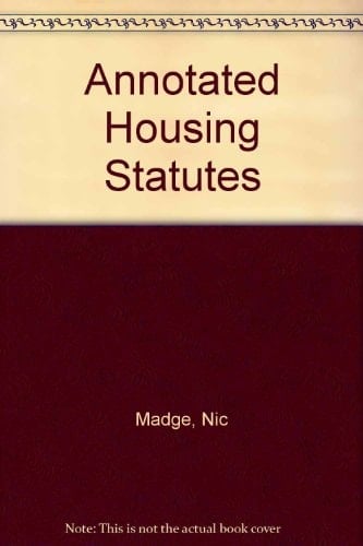 Annotated Housing Statutes