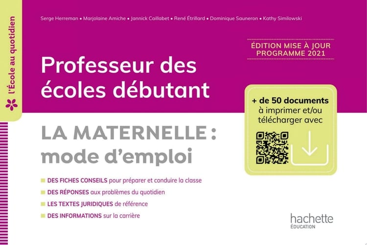 L'école au quotidien - Professeur des écoles débutants - La Maternelle mode d'emploi ePub FXL - 2022