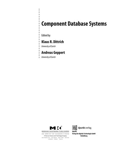 Component Database Systems
