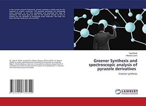 Greener Synthesis and spectroscopic analysis of pyrazole derivatives: Greener synthesis
