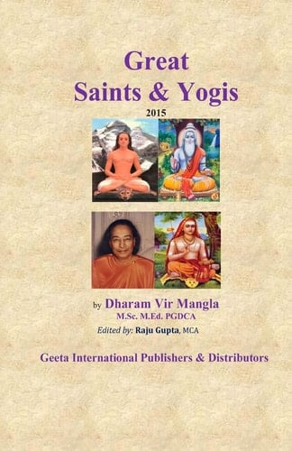 Great Saints and Yogis By Dharam Vir Mangla