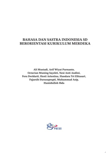 Bahasa dan Sastra Indonesia SD Berorientasi Kurikulum Merdeka