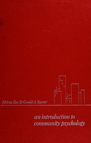 An Introduction to Community Psychology