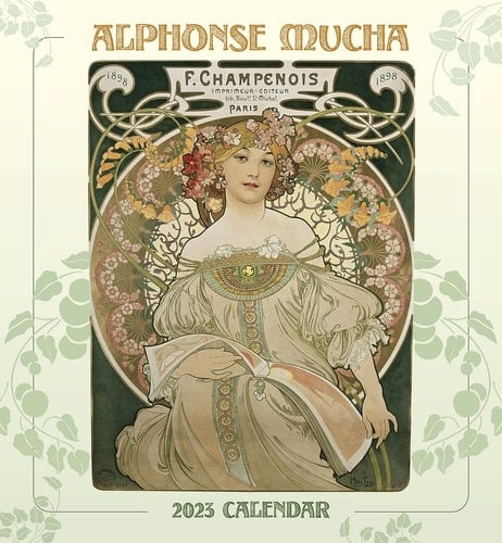 Alphonse Mucha 2023 Wall Calendar