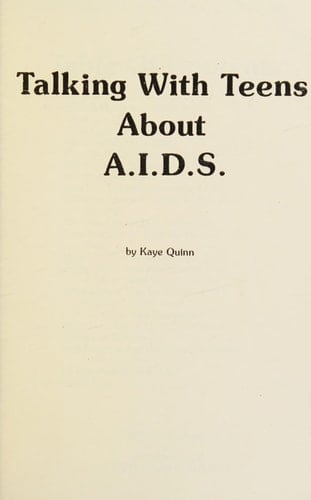 Talking with Teens about A.I.D.S.