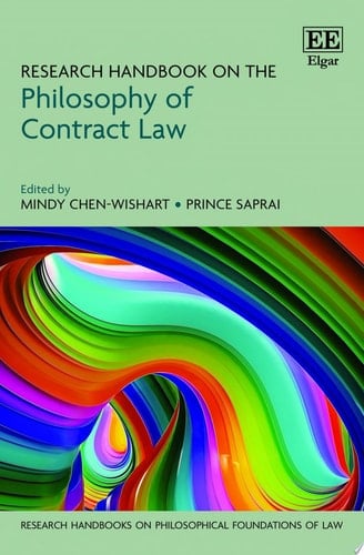 Research Handbook on the Philosophy of Contract Law