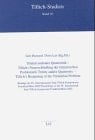 Trinität und/oder Quaternität Tillichs Neuerschliessung der trinitarischen Problematik