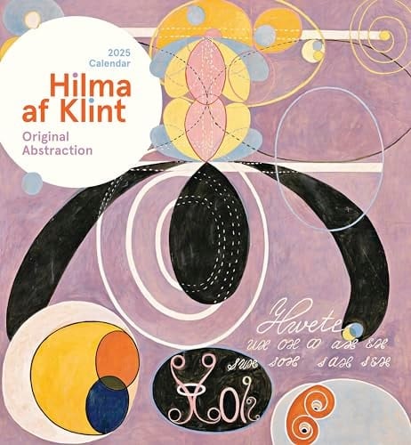 Hilma Af Klint Original Abstraction 2025 Wall Calendar