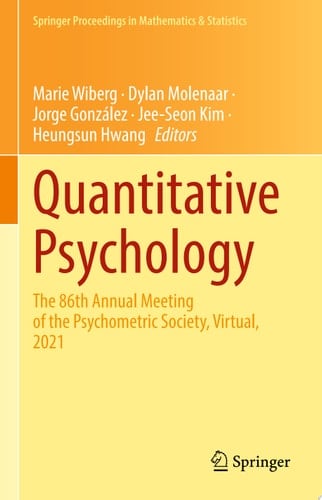 Quantitative Psychology