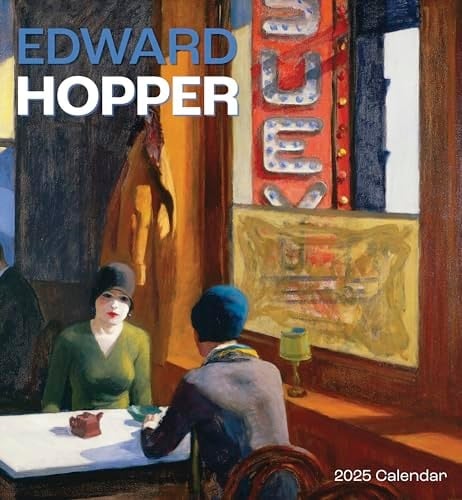 Edward Hopper 2025 Wall Calendar