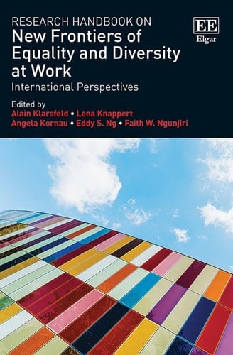 Research Handbook on New Frontiers of Equality and Diversity at Work International Perspectives