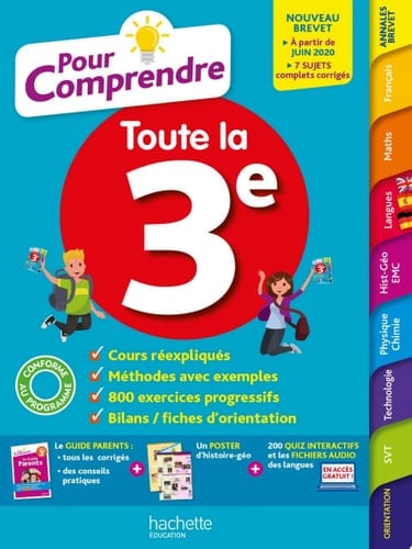 Pour Comprendre Toutes Les Matières 3E