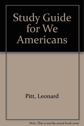 Study Guide for We Americans