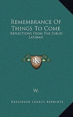 Remembrance Of Things To Come: Reflections From The Subud Latihan