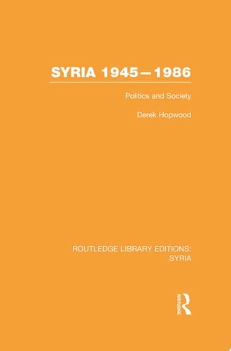 Syria 1945-1986 (RLE Syria)